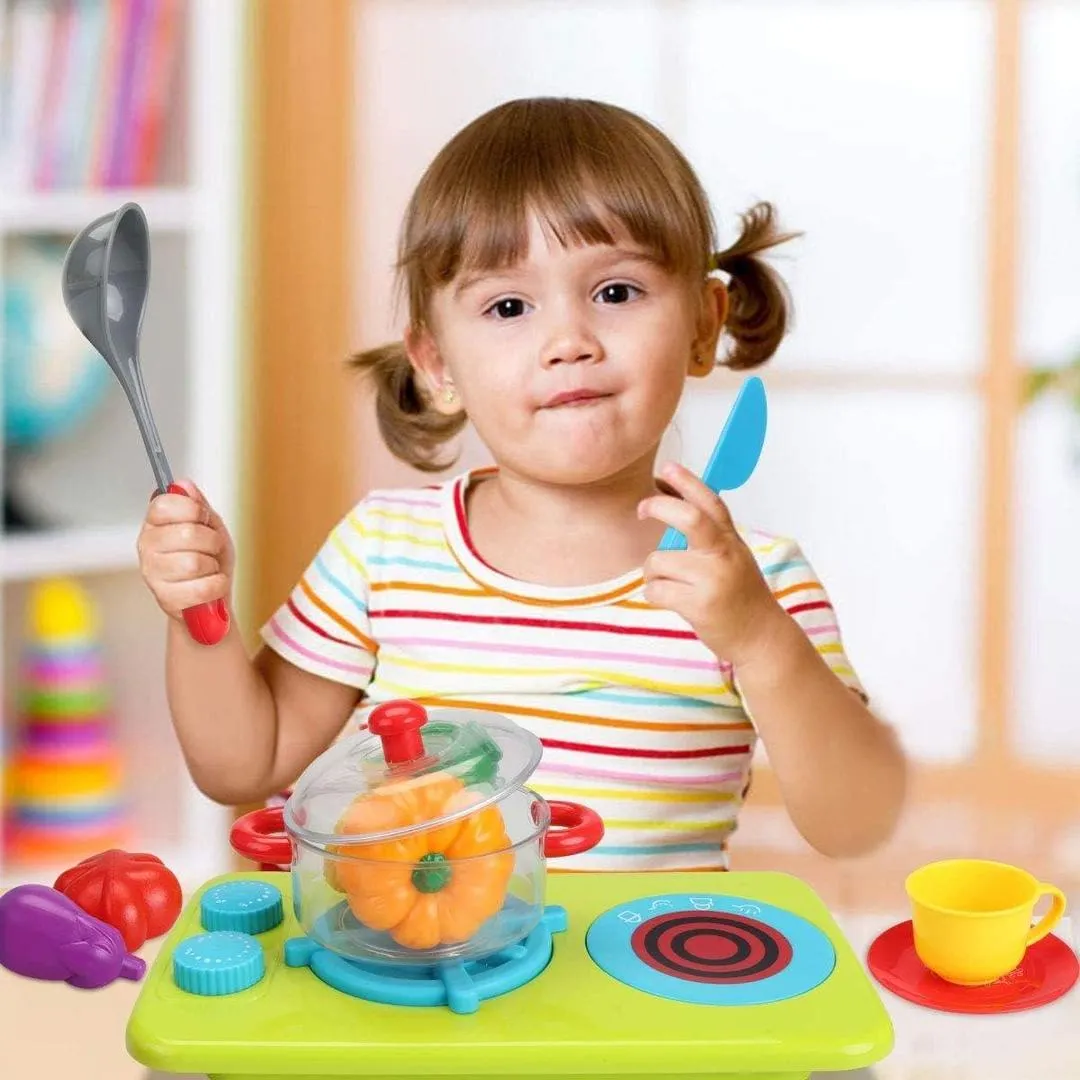 2 in 1 Dishwasher & Gas Stove Kitchen Suit  - Ages 4 