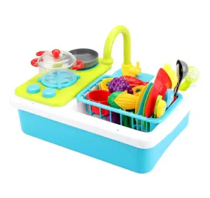 2 in 1 Dishwasher & Gas Stove Kitchen Suit  - Ages 4 