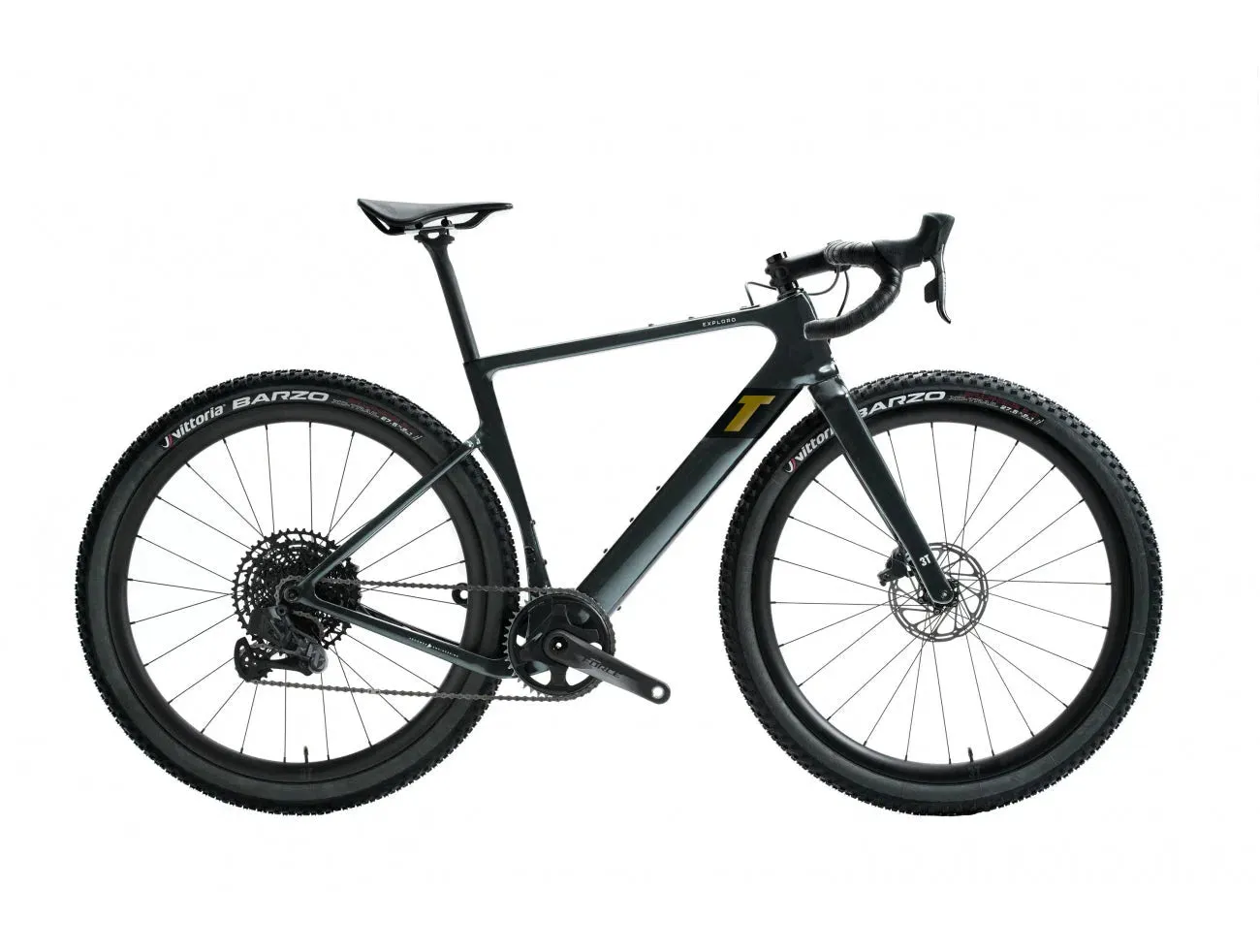 3T Exploro Ultra  Complete Bike Gravel Sram Force AXS 1x12 - Black Glossy