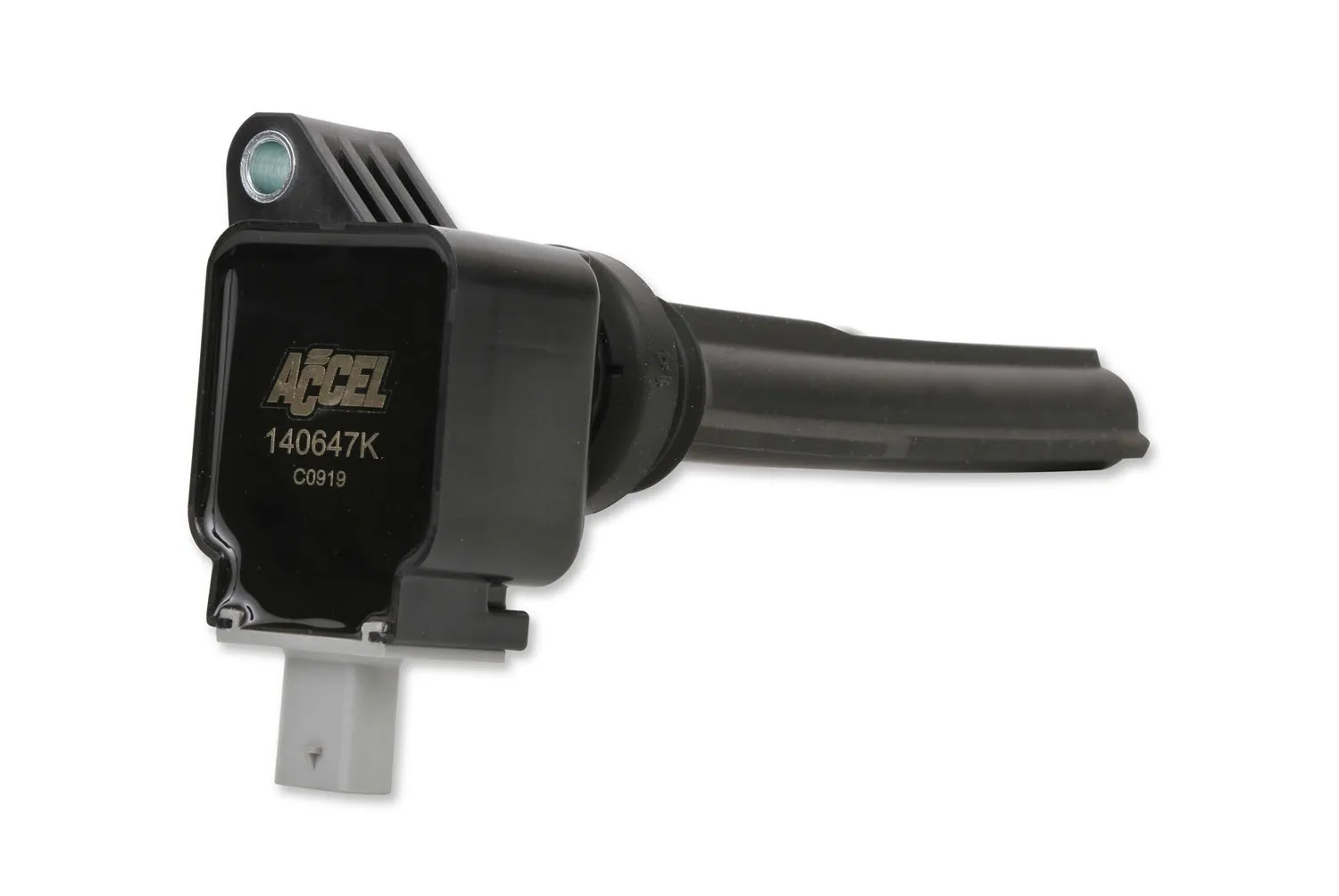 ACCEL 140647K SuperCoil Direct Ignition Coil; OEM Replacement; Black;