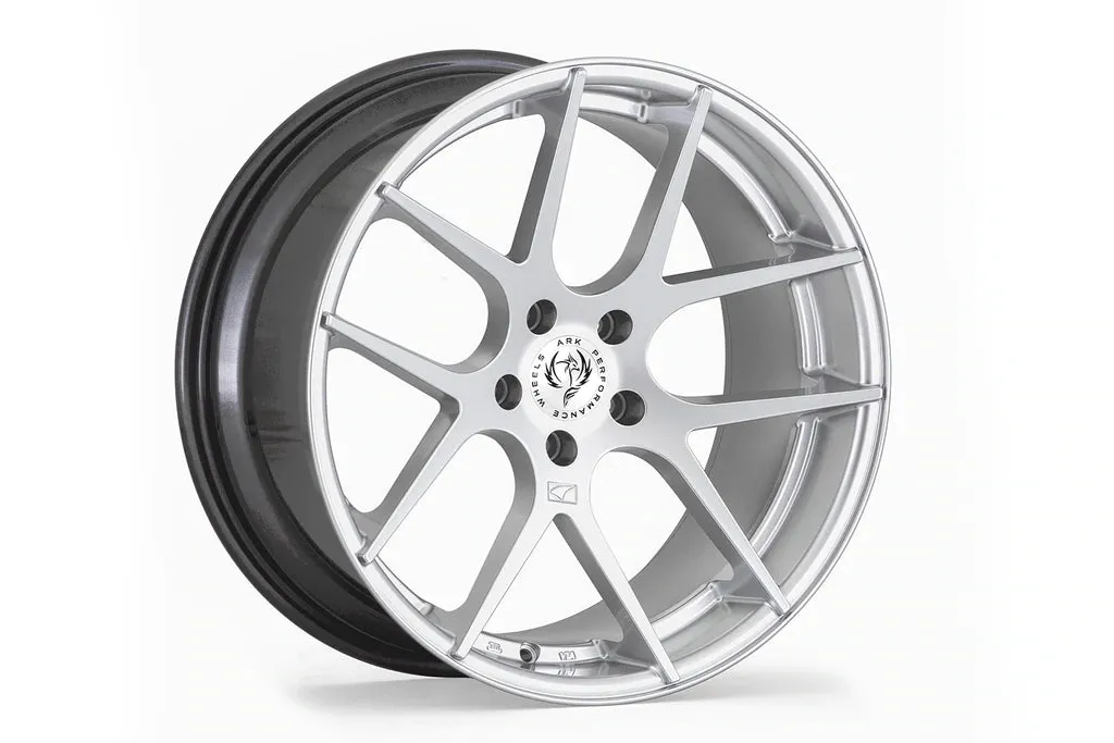 ARK ARK-287L Monoblock Cast Wheel (19X9.5 5X114.3 25ET) Hyper Silver or Matte Gunmetal