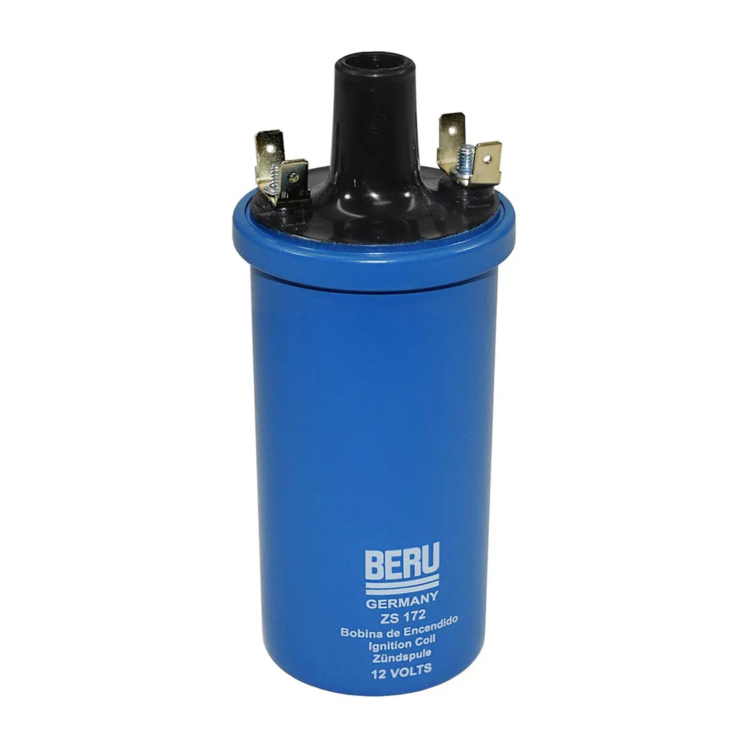 Beru ZS172 Blue Ignition Coil 12 Volt 3.3 Ohm - 043905115C