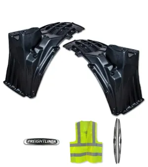 Cab Splash Guard Fender Liner Set 2018  Freightliner Cascadia 126