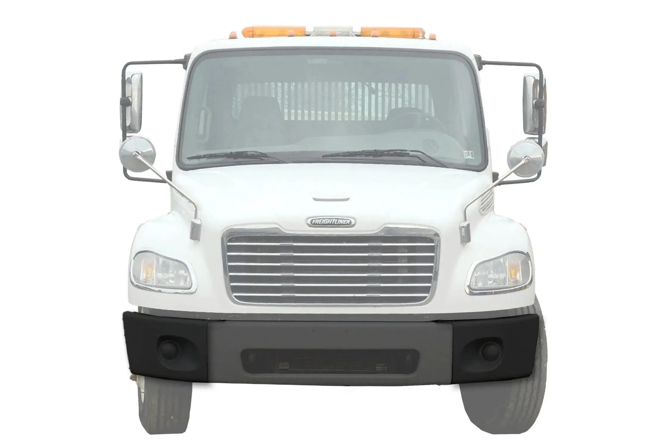 Corners Bumper Black Plastic Set Freightliner M2 Business Class 106 112