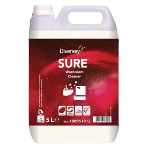 CX842 SURE Washroom Cleaner Concentrate 5Ltr