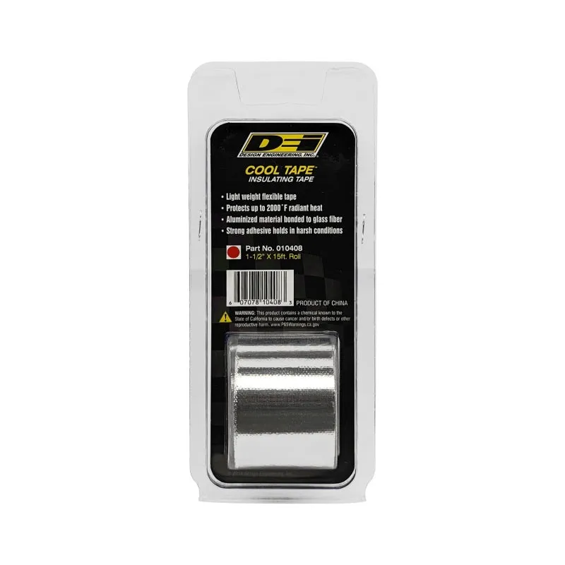 DEI Cool Tape - 1-1/2" Wide - 15 ft Roll - Silver