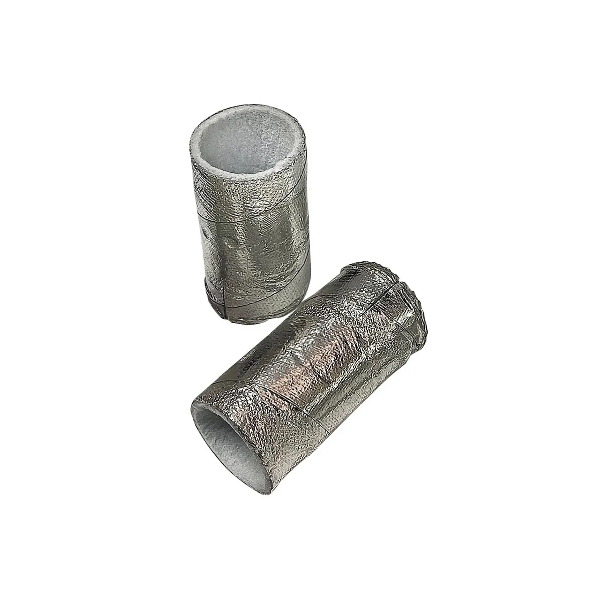 DEI Sensor Heat Shield - 25 mm ID - 28.2 mm OD - 2 in Long - Silver (Pair)