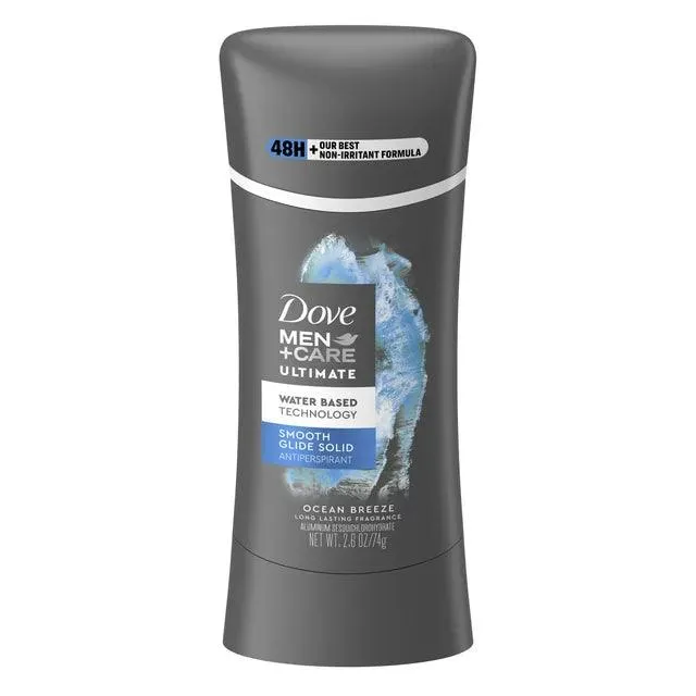 DOVE MEN CARE ULTIMATE SMOOTH GLIDE SOLID ANTIPERSPIRANT OCEAN BREEZE