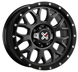 DX4 16x8.5 GEAR 6x5.5 6x139.7 matte black wheels