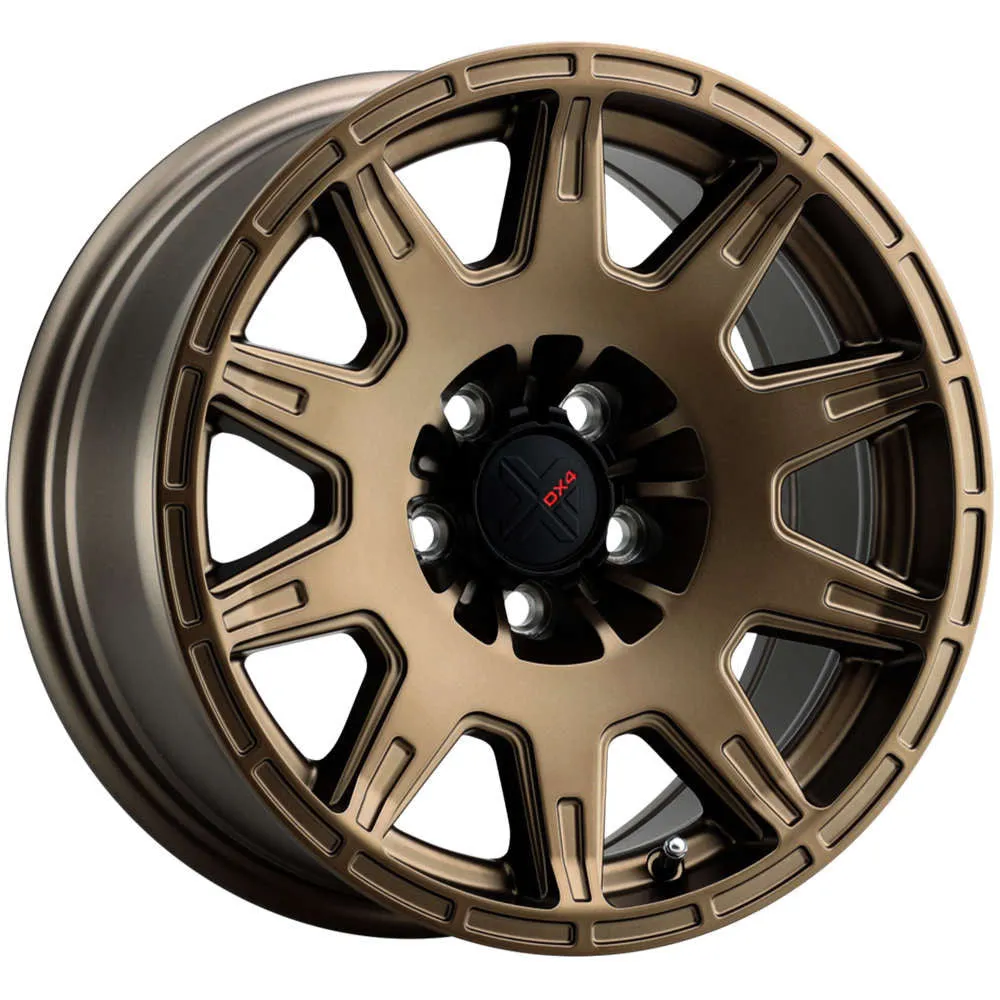 DX4 X-Trail 17X8 wheels 5x100 Rally Bronze Full Painted ET38