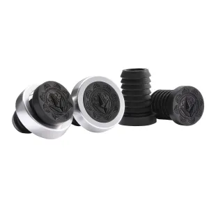 Envy Halo Bar Ends - Chrome (Pair)