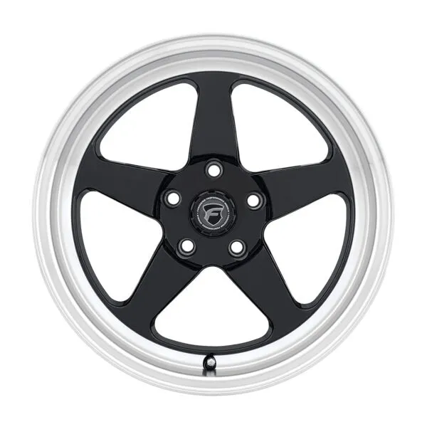 Forgestar D5 Drag Wheels (18x8 5x120 ET 15 78.1) Gloss Black Mach