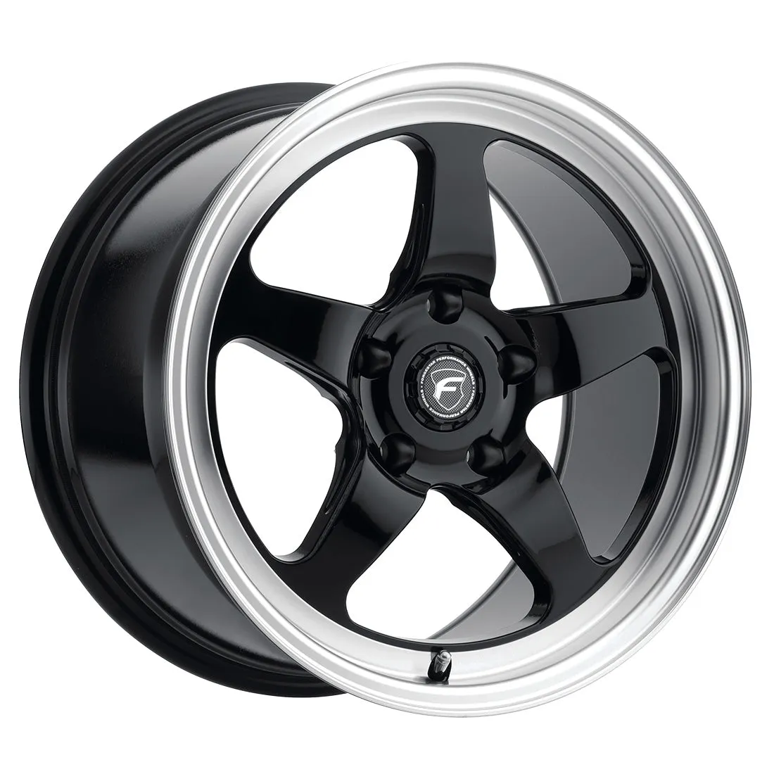 Forgestar D5 Drag Wheels (18x8 5x120 ET 15 78.1) Gloss Black Mach