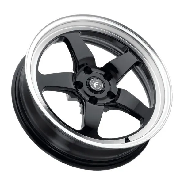 Forgestar D5 Drag Wheels (18x8 5x120 ET 15 78.1) Gloss Black Mach