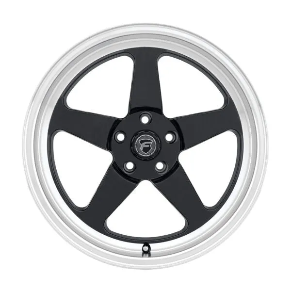Forgestar D5 Drag Wheels (18x8 5x120 ET 15 78.1) Gloss Black Mach
