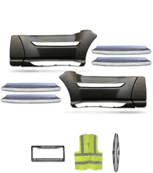 Front Side Fairing Panels With Cover Set 2013  Kenworth T660