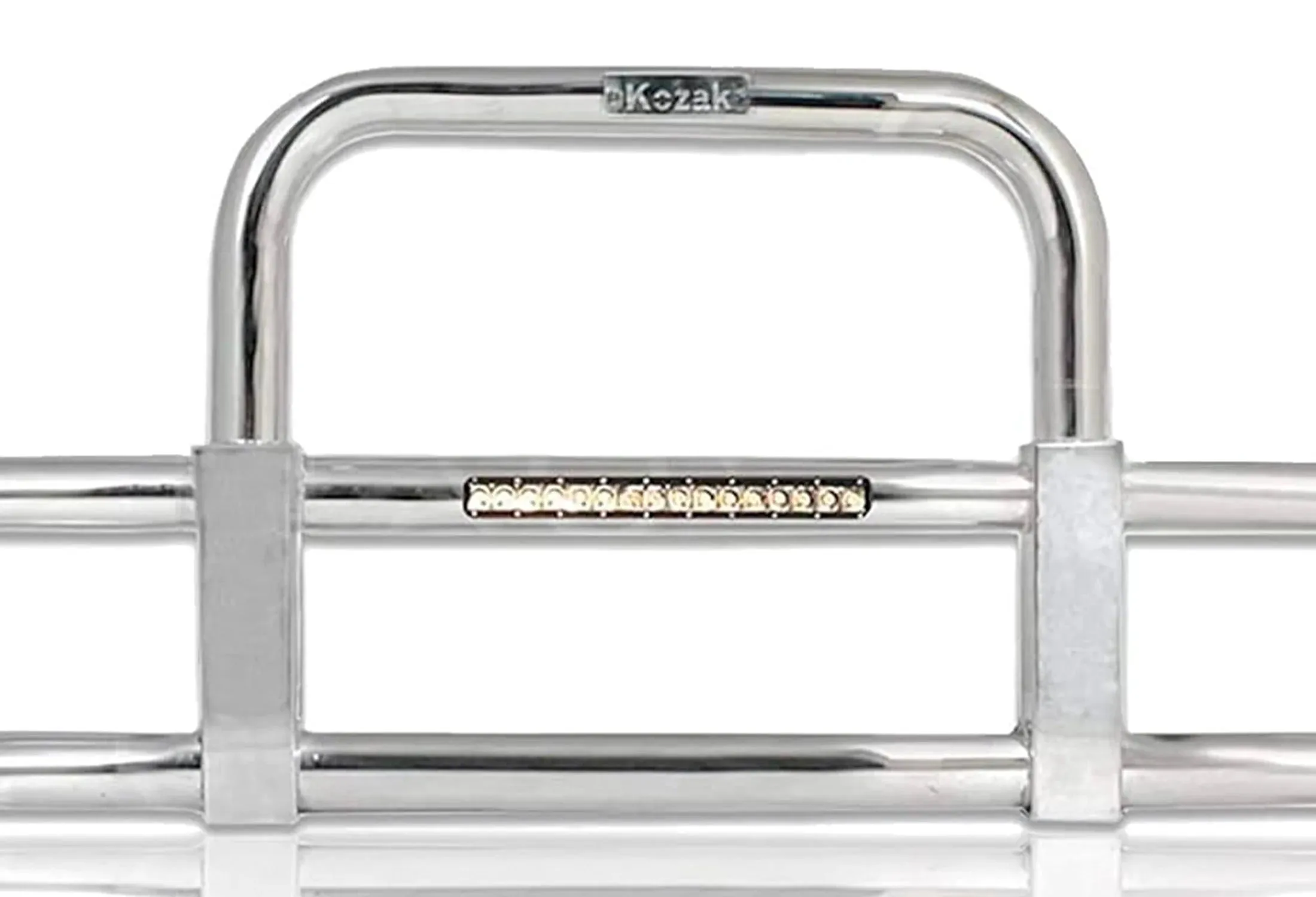 Grille Bumper Guard Chrome with Built-in 16" 2022  Kenworth T680