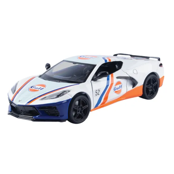 Gulf Collection - 1:24 Scale 2020 Corvette C8 With Gulf Livery