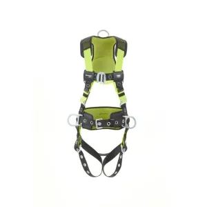 Honeywell Miller H5CS311123 Full Body Harness - Construction Standard, Green, 2X-Large, 1 Each