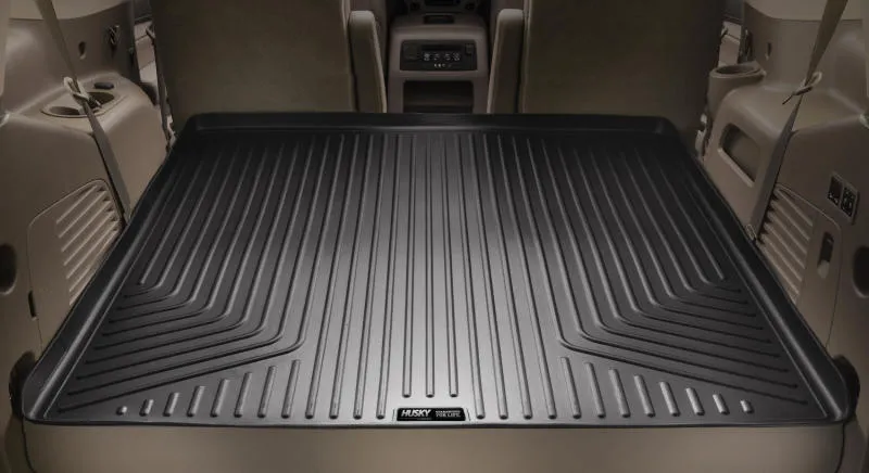 Husky Liners WeatherBeater Behind 3rd Row Cargo Liner - Black - Ford Fullsize SUV 2011-19