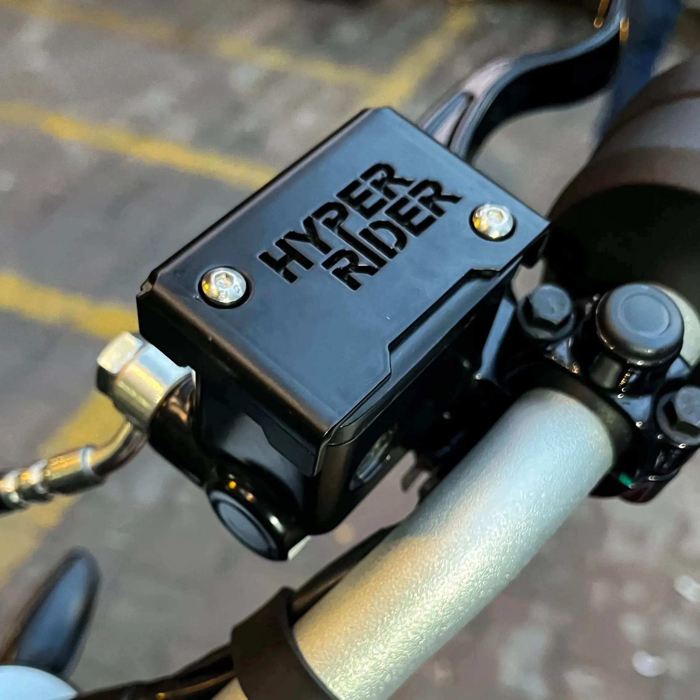 HyperRider Front Fluid Reservoir Cover for Triumph Speed 400