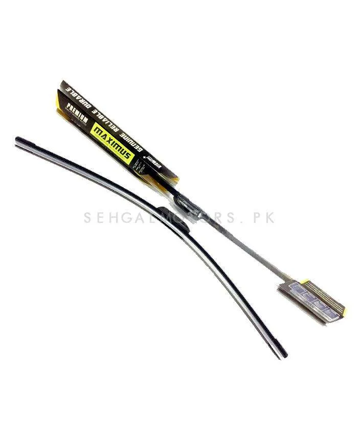 Maximus Premium Size 19 Inches Silicone Wiper Blades - Each