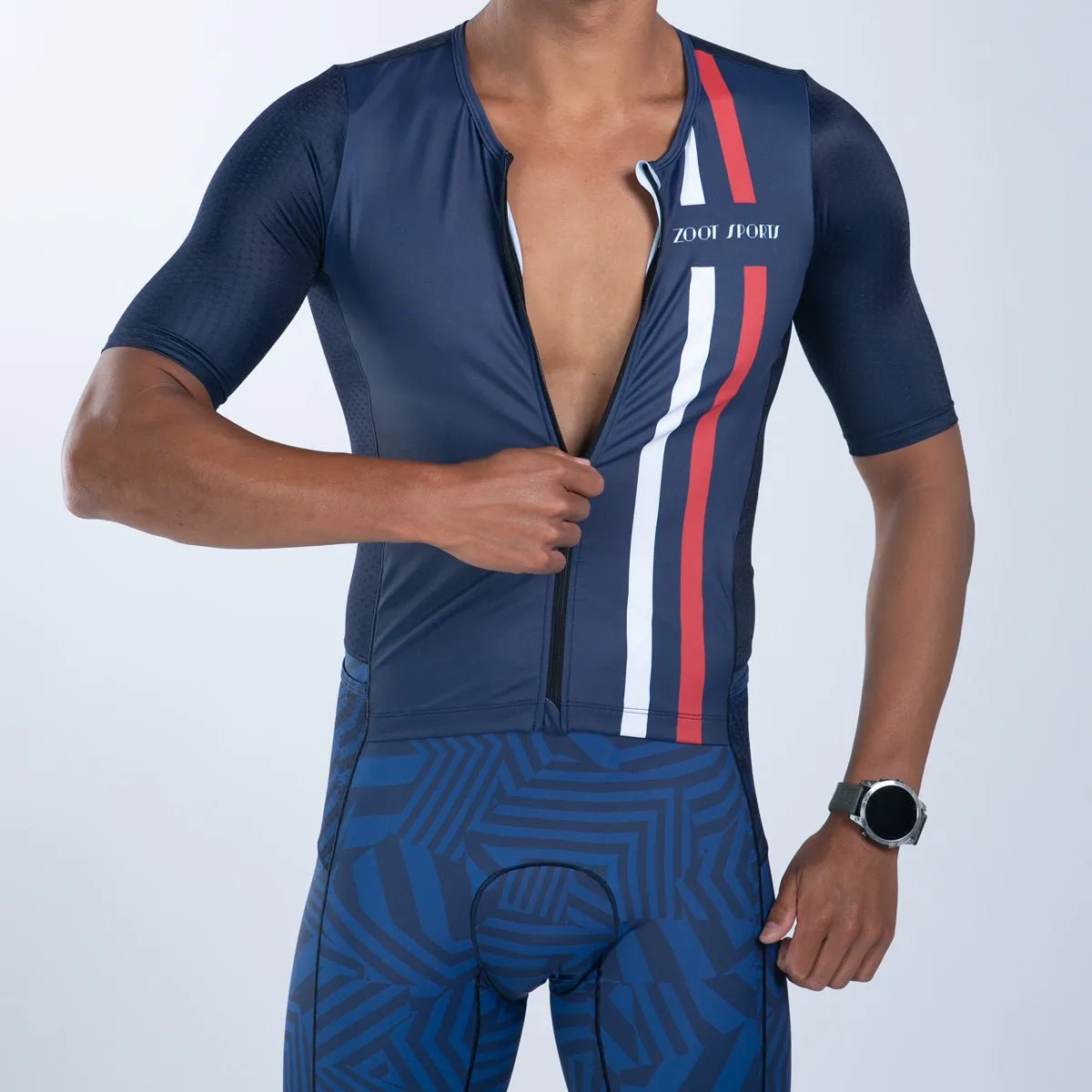 Men's Ltd Tri Aero Fz Racesuit - Allez