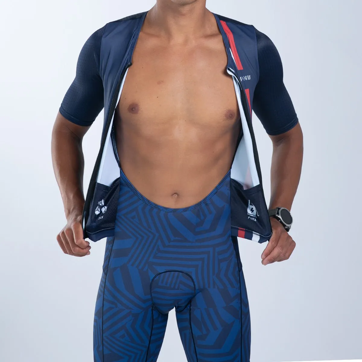 Men's Ltd Tri Aero Fz Racesuit - Allez