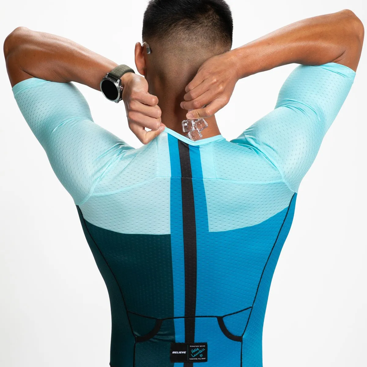 Men's Ltd Tri Aero Fz Racesuit - Believe
