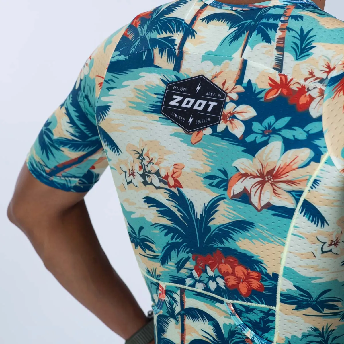 Men's Ltd Tri Aero Fz Racesuit - Vintage Hula