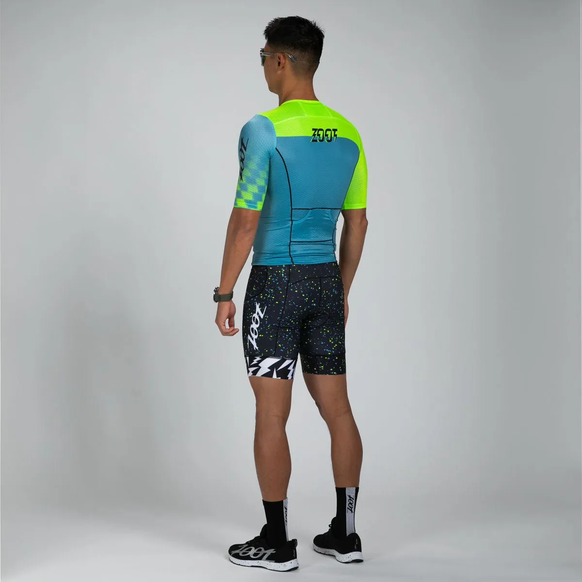 Men's Ltd Tri Aero Jersey - Electric