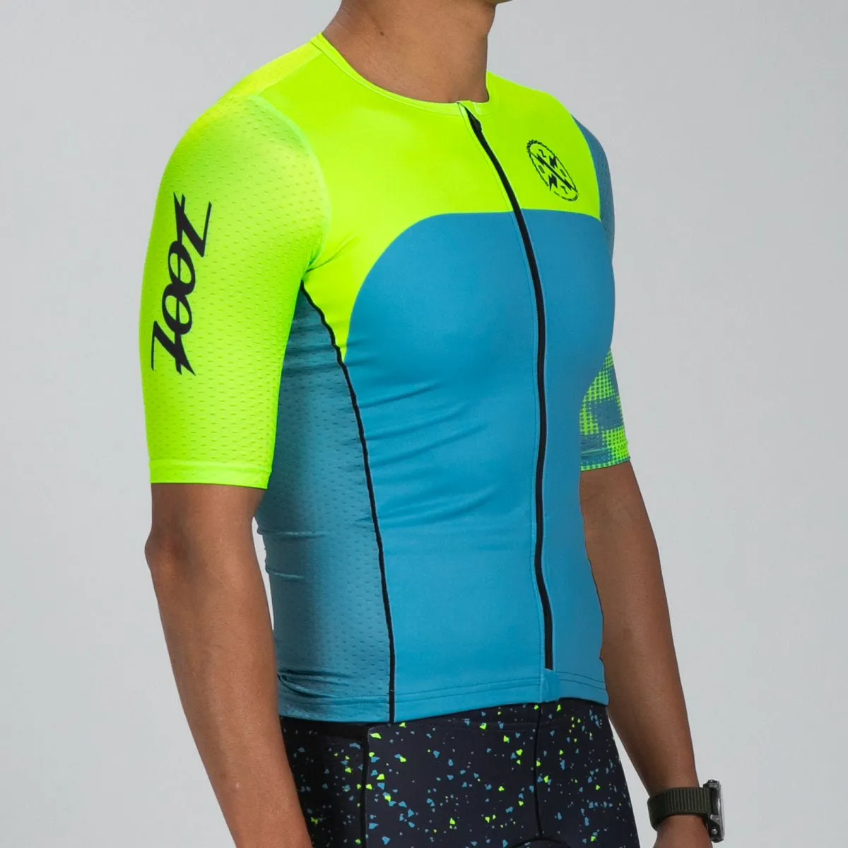 Men's Ltd Tri Aero Jersey - Electric