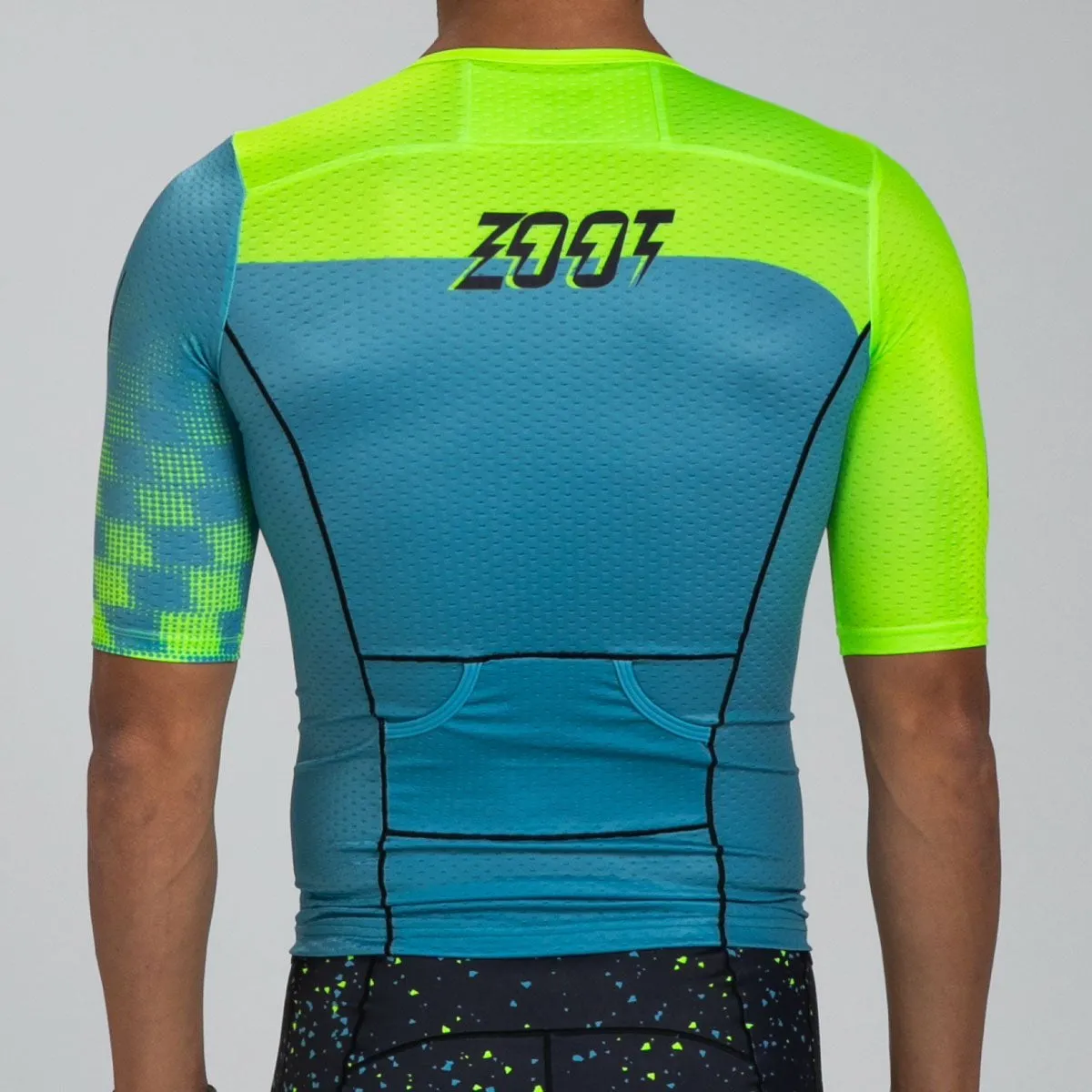 Men's Ltd Tri Aero Jersey - Electric