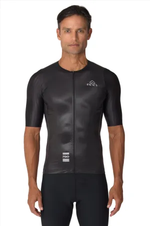 Men's Xenon X1 Black Pro Cycling Jersey