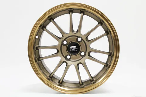 MST MT45 Wheels (15x7.0 4x100  35 Offset) Matte Bronze or Glossy Black/Silver