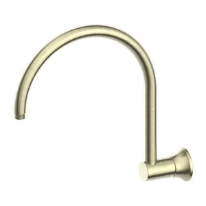 Nero York Shower Arm Aged Brass