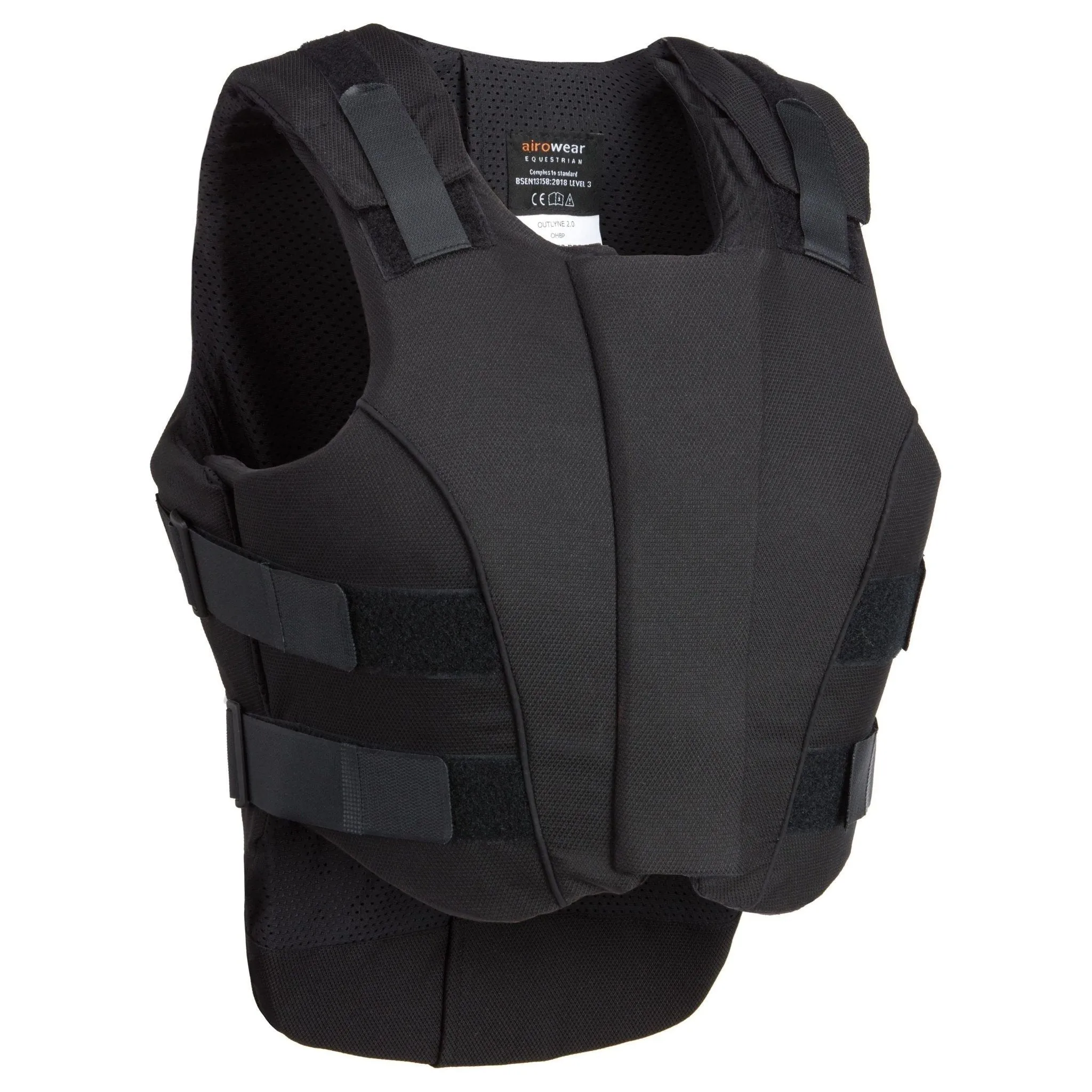Outlyne II Teen Body Protector - Black