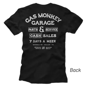 Parts & Service Tee - Black