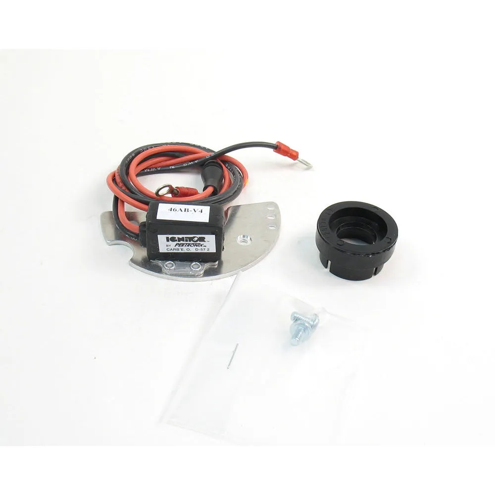 Pertronix Ignitor Ignition Conversion Kit - Points to Electronic - Magnetic Trigger - 6 Volt Negative Ground - Ford Flathead