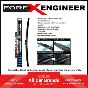 PIAA AERO VOGUE Car Wiper ( 17" ) - Black (Barcode: 4960311017998 )