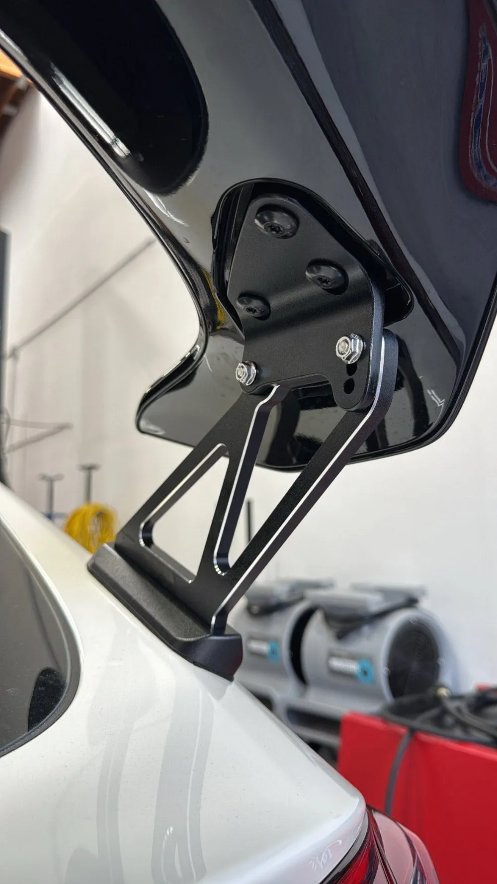 PLM Honda Civic Type R FL5 High Position Rear Wing Risers Brackets