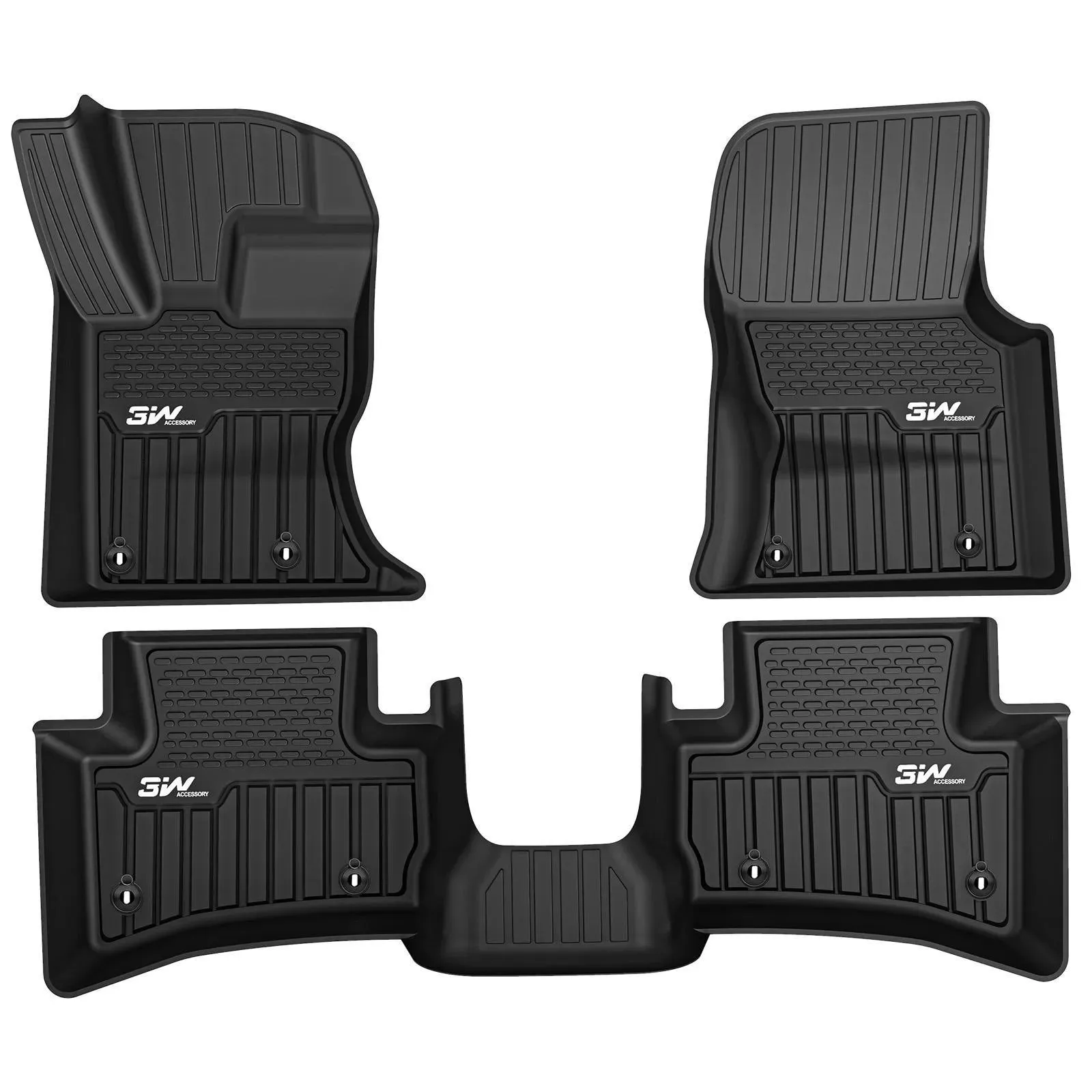 Range Rover Velar 2017-2025 Custom Floor Mats TPE Material & All-Weather Protection