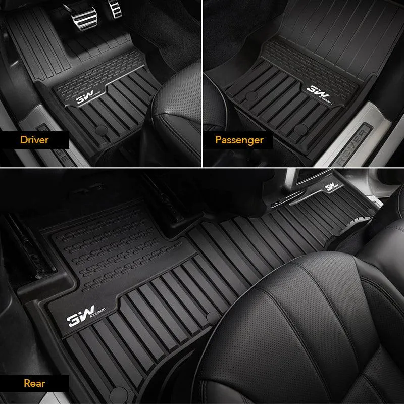 Range Rover Velar 2017-2025 Custom Floor Mats TPE Material & All-Weather Protection