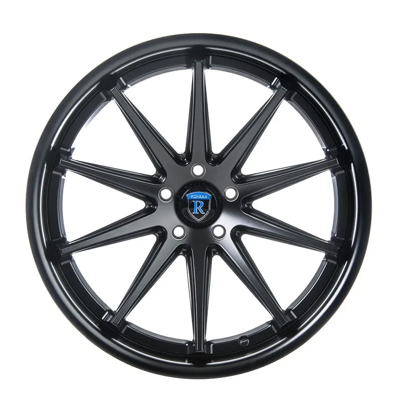 Rohana RC10 Wheels (20x9 5x120 20ET CB 74.1) Machine Black/Chrome Lip / Matte Black / Machine Silver/Chrome Lip / Matte Graphite/Gloss Black