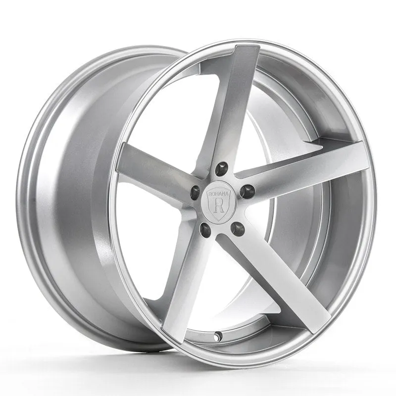 Rohana RC22 Wheels (20x9 5x120 35ET CB 72.56) Matte Black / Matte Graphite / Machine Silver
