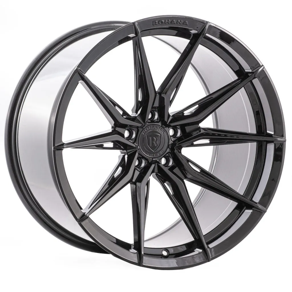 Rohana RFX13 Cross Forged Wheels (20x10 5x112 45ET CB 66.56) Brushed Titanium / Brushed Bronze / Gloss Black