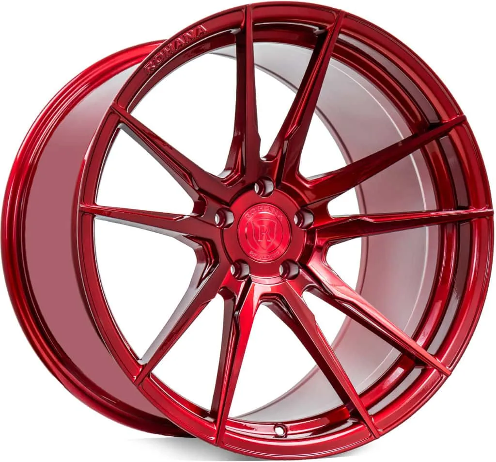 Rohana RFX2 Cross Forged Wheels (20x11 5x120 28ET CB 74.1) Gloss Red