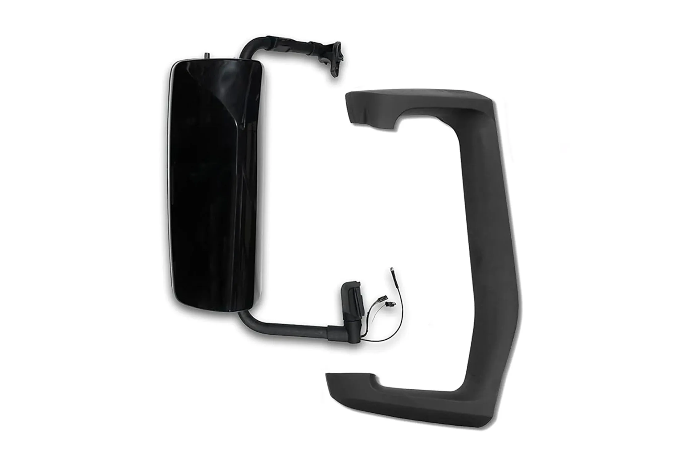 Side View Door Mirror Power Heated Black Passenger Volvo 2004  VNL VNM VNX