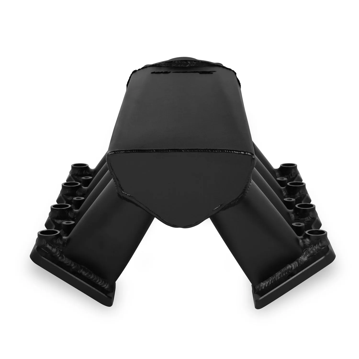Sniper EFI Fabricated Intake Manifold - 102 mm Throttle Body Flange - Fuel Rails - Multi Port - Aluminum - Black - GM LS-Series