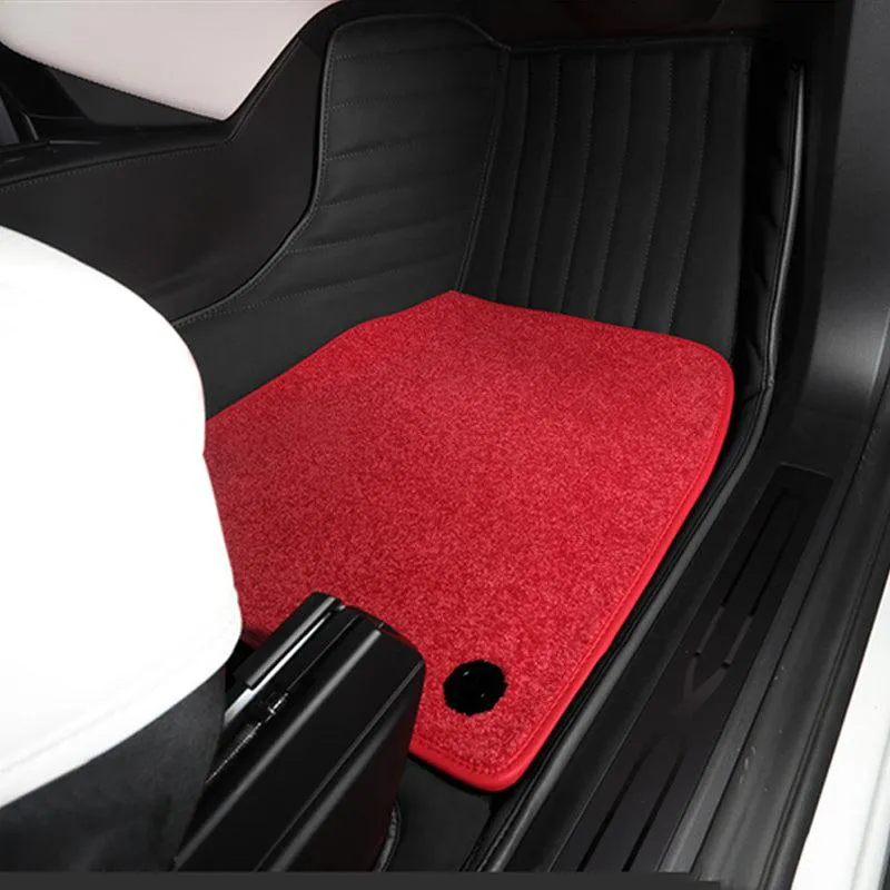 TAPTES® Fully Covered Leather Floor Mats for Tesla Model S